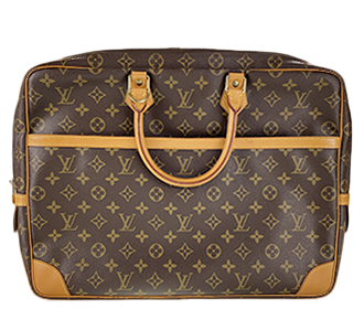 ポルトドキュマン ヴォワヤージュ 2コンパートメント ブラウン ビジネスバッグ M53362