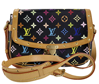 モノグラム マルチカラー ソローニュ ノワール ショルダーバッグ M92639