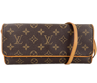 モノグラム ポシェット ツインGM ブラウン ショルダーバッグ M51852