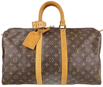 モノグラム キーポル45 ブラウン ボストンバッグ M41428